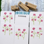 ラバースタンプ☆コスモススタンプSET