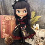 C 003  ハロウィンキャット　カーキライン
