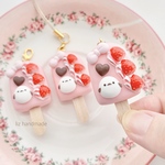 シマエナガアイスバー　チャーム、ストラップ