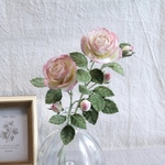 オーダー様専用　布花　飾って楽しむ布花　薔薇ピース