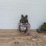 ポテッとしたデグーさんキーホルダー【1個】