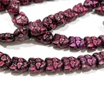 猫の顔 13㎜4個 チェコビーズ