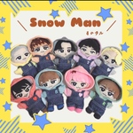 すのチル服　デニムオーバーオール＆メンカラパーカー　Snow  Man   すのチル