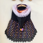 りんちゃんママ様オーダー品♡犬服【新作】ハロウィン🎃魔女っ子ワンピース