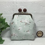 10.5cmあめ玉の口金・がま口ポーチ・コスメポーチ・IQOSケース・小物入れ・チャームプレゼント！