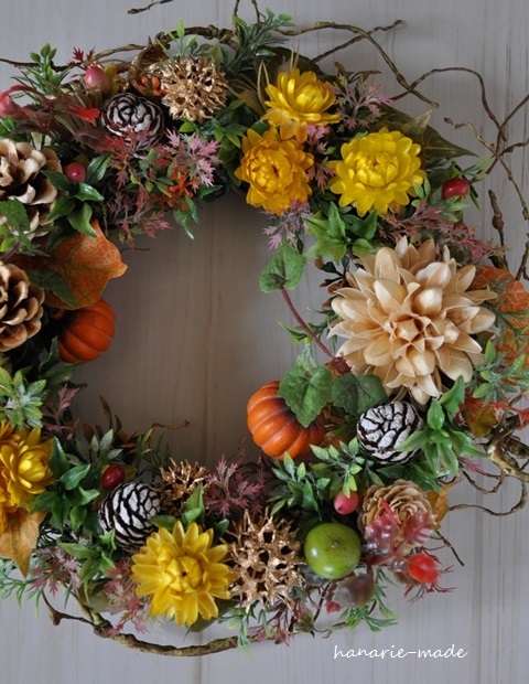 Halloween 枝をそえて:wreath