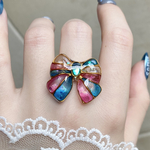 〜夢ガラスリボン🎀リング〜