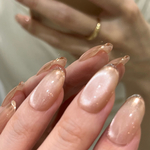 水滴mag 🫧　キラキラ マグネット 水滴 ピンク ゴールド シンプル 透明感 ちゅるん