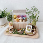 新作♪森の中の小花のお花屋さん　