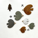 壁掛けオブジェ　すっぴんの鳥　中