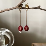 あずきの露ピアス(イヤリング)