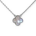 天然石 ヴィンテージ オニキス ネックレス 黒蝶貝 白蝶貝 マザーオブパール スターリングシルバー925 18kラグジュアリー