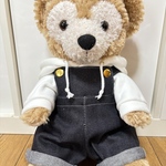 ダッフィー　パーカーサロペット　コスチューム　ハンドメイド