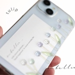 チューリップ iPhoneケース スマホケース iPhone13 iPhone13mini iPhone13pro iPhone12 Android Galaxy Xperia 全機種対応