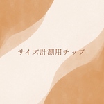 サイズ計測用チップ