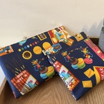 裏付きラミネートポーチ2個セット　お菓子　ミニポーチ　バネ口ポーチ　カラビナ