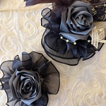 黒のヘッドドレス　2点