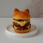 ダブルチーズにゃんバーガー