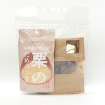 「栗と栗のためのお茶・なごみセット」　自然栗スタンドパック・ほうじ茶ティーバッグ詰め合わせ