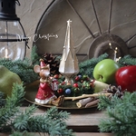 Merry Christmas！   〜クリスマスの約束〜　ツリー・マウス・リース・プレート・小枝　5点セット