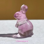 レアカラーフローライトのうさぎ〜ピンクパープル〜