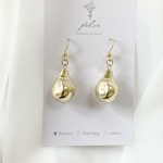 ドロップ　ゴールド　シンプル　綺麗め　普段使い　ピアス　イヤリング　ハンドメイド　大人可愛い　オールシーズン　金属アレルギー対応　サージカルステンレス　フックピアス