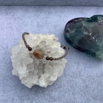 秋色ルチルのマクラメブレス