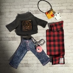 〖Halloween〗お洋服セットoct26《オビツ11/標準/脚長/ピコドー9/10/YMY11修正版》