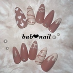 チョコレート♡ネイルチップ