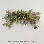 ドライフラワースワッグ　横長スワッグ