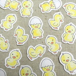 フレークシール＊ひよこ