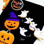 HALLOWEEN クッキー&巾着 ハンドメイド コラボ セット