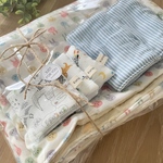 出産祝セット♪ブランケット＆ハーフハンカチ＆ヨダレパッド  男の子