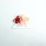 brooch...紅茶染め/apres la pluie