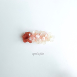 barrette...紅茶染め/apres la pluie