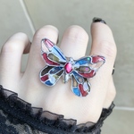 〜蝶の夢ガラス🦋リング〜