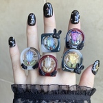 🖤Halloween小さな花壇🖤リングガチャ🎃🧟‍♀️