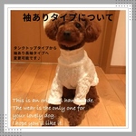 【袖ありタイプについて】