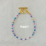 No.4 colorful ﾌﾞﾚｽﾚｯﾄ