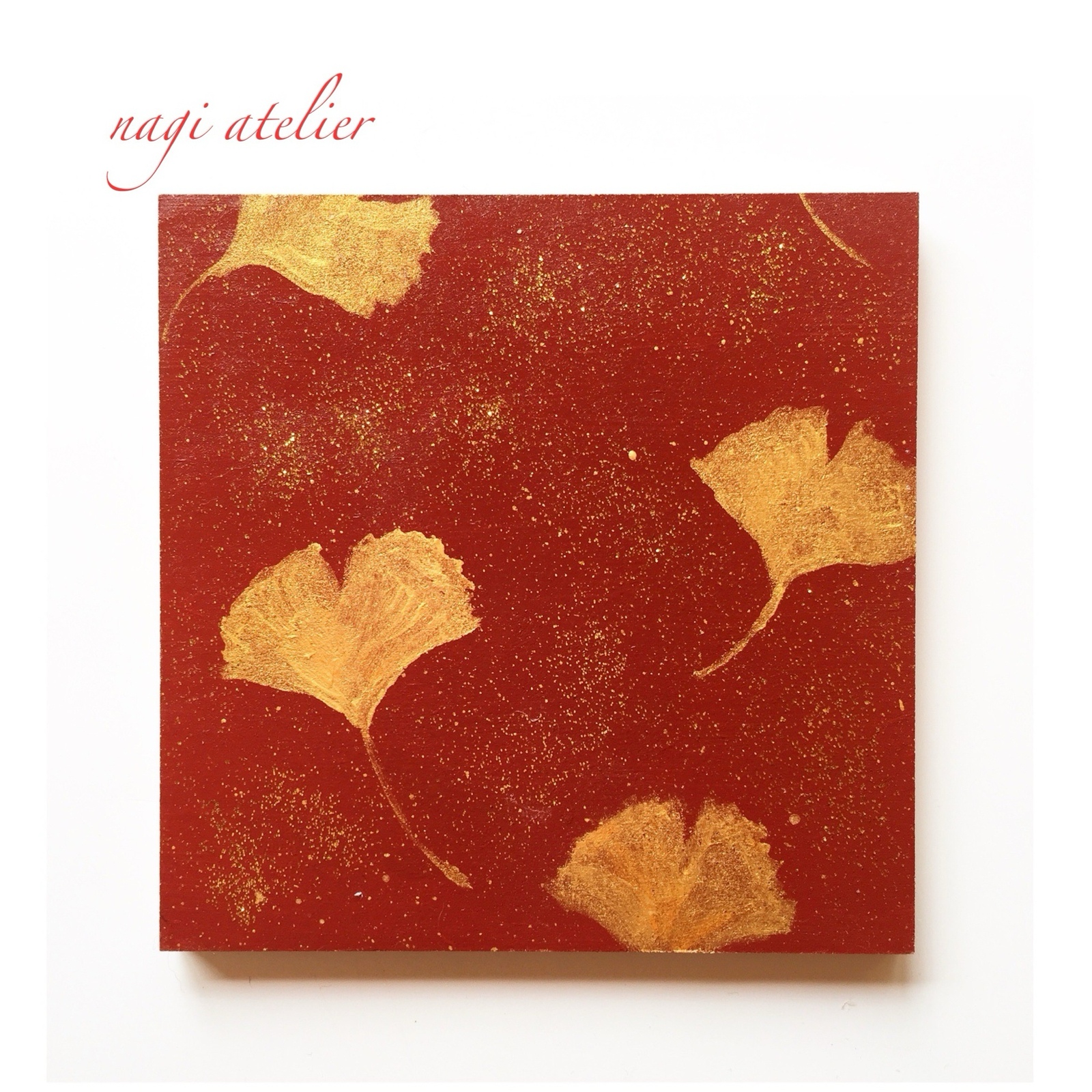 『黄金の葉』絵画 アクリル画/原画 黄金の葉』絵画 原画 - nagi-atelier | minne byGMOペパボ 国内
