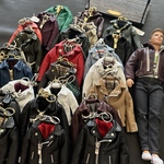 パリから戻ってきたライダースジャケットキーホルダー