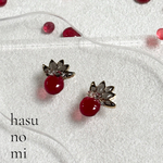 【秋限定】Lotus chokon YUSURA 蓮　ピアス　イヤリング