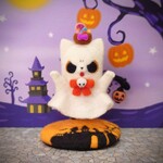 ハロウィンナイト：キャンディ大好きいたずらねこ