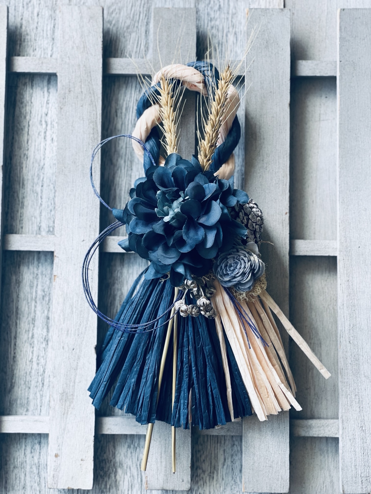 29.しめ縄 正月飾り 注連縄 クリスマス リース ドライフラワー プリザーブド 29.しめ縄 正月飾り 注連縄 クリスマス リース ドライフラワー