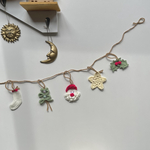 【バージョンアップして再登場＊】クリスマス　クリスマスガーランド クリスマスオーナメント　サンタ