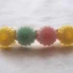 砂糖菓子バレッタ（ひな菊）