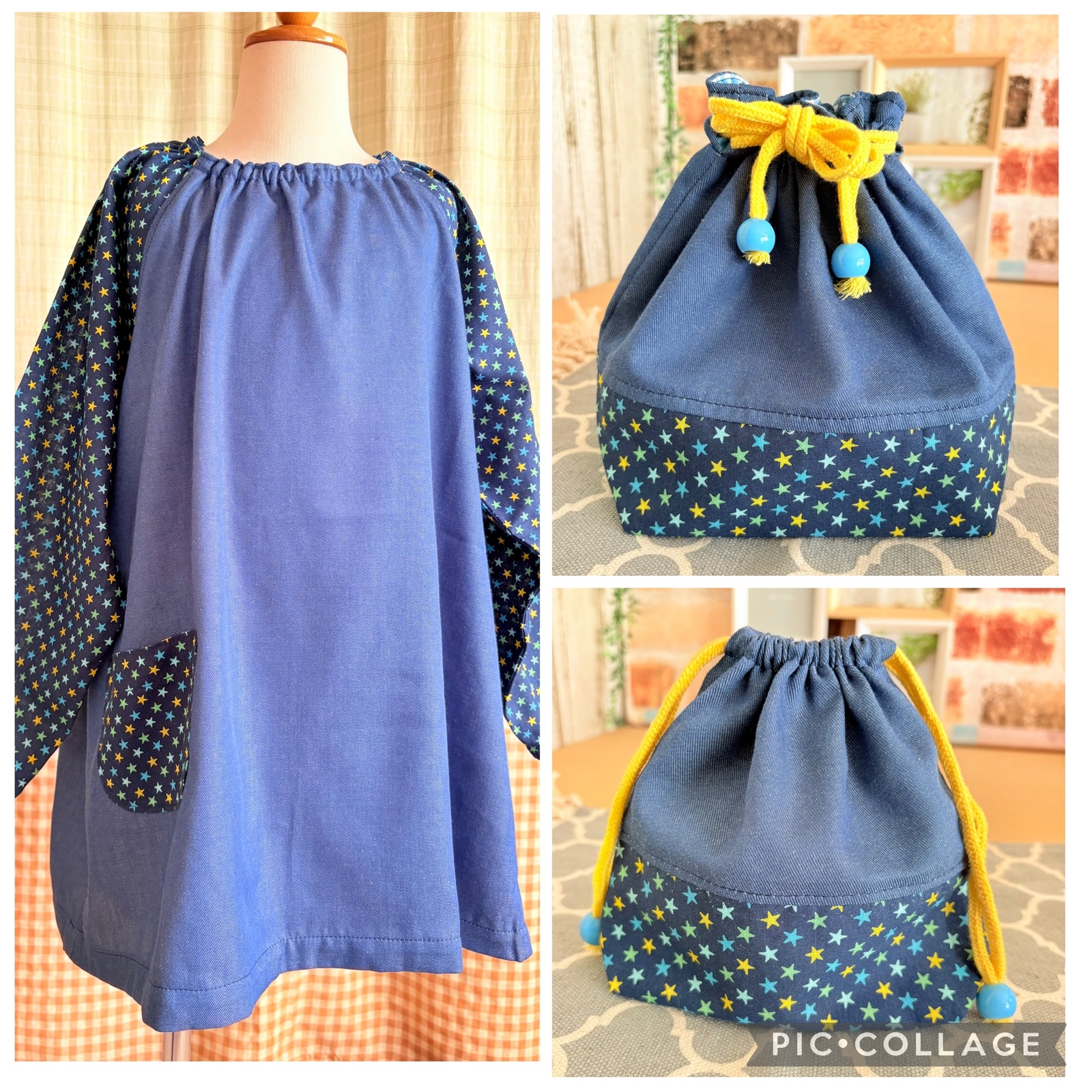 デニムのバッグチャーム＊ハート＊ B.C sold out - petit mom GALLERY