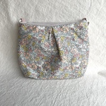 モモンガ用ポケット「ププぽっけ」《花柄リバティ×ワームピンク》