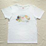 Tシャツ　ブルー【Ｍサイズ】