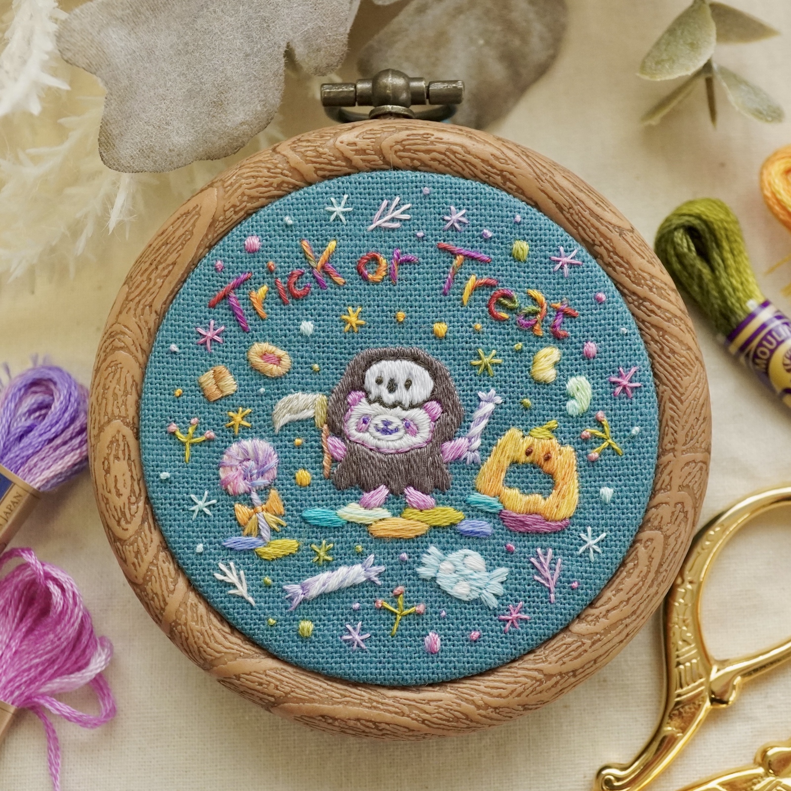 専用です。ハンドメイド手刺繍フレーム♡うさぎちゃん·͜· ♡ 専用です。ハンドメイド手刺繍フレーム♡うさぎちゃん·͜